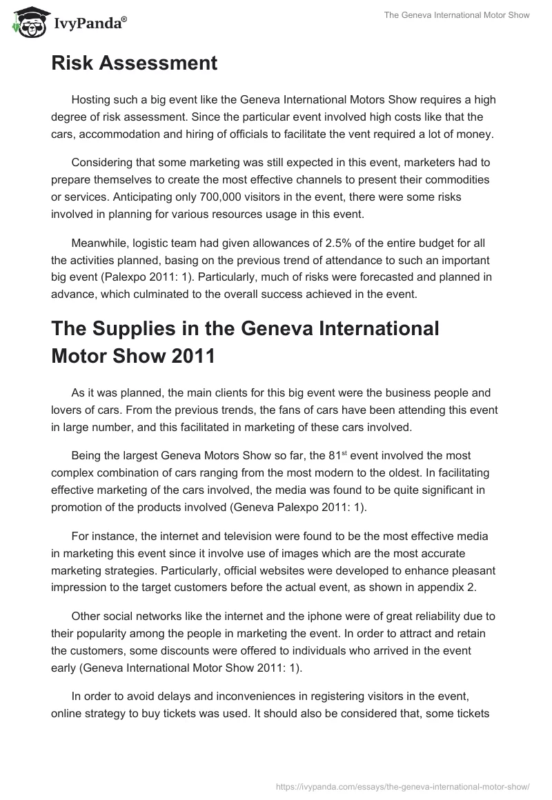 The Geneva International Motor Show. Page 3