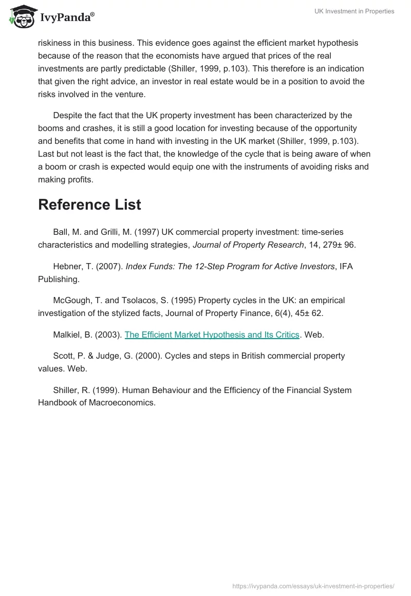 UK Investment in Properties. Page 5