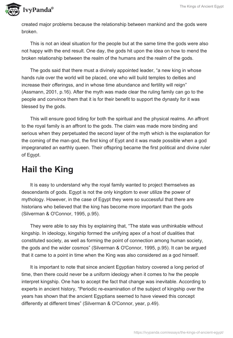 The Kings of Ancient Egypt. Page 3