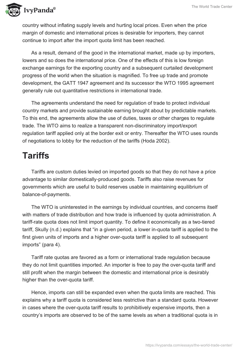 The World Trade Center. Page 2