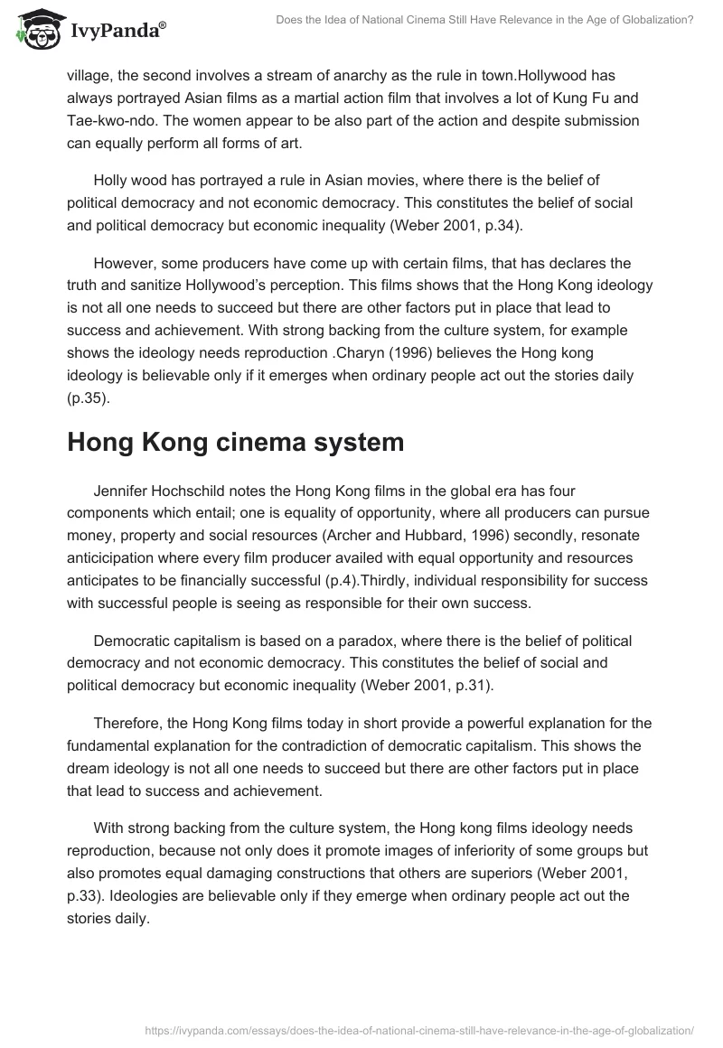 Does the Idea of National Cinema Still Have Relevance in the Age of Globalization?. Page 3