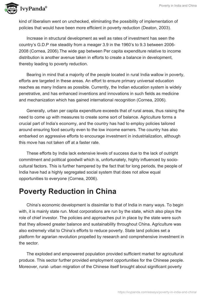 Poverty in India and China. Page 2