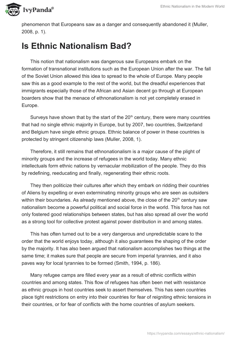 Ethnic Nationalism in the Modern World. Page 2