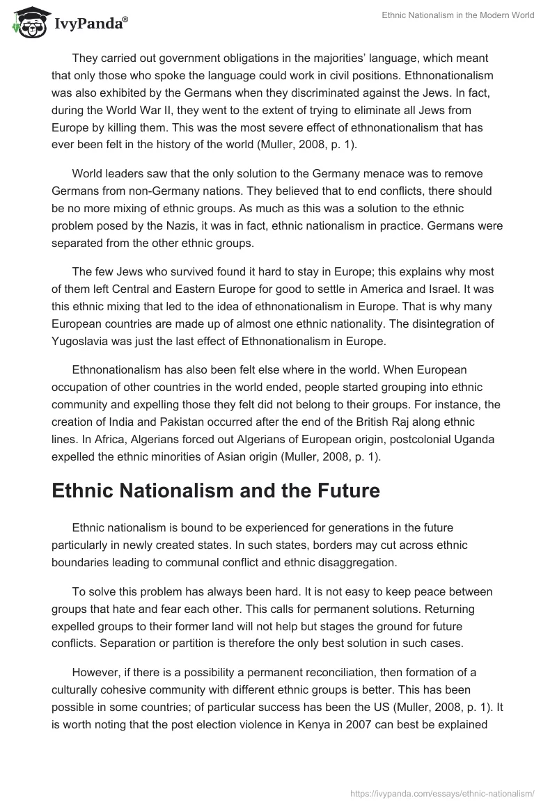 Ethnic Nationalism in the Modern World. Page 5