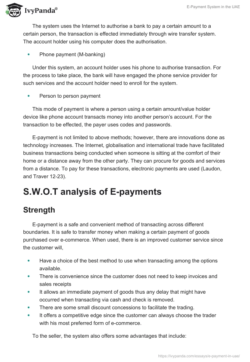 E-Payment System in the UAE. Page 2