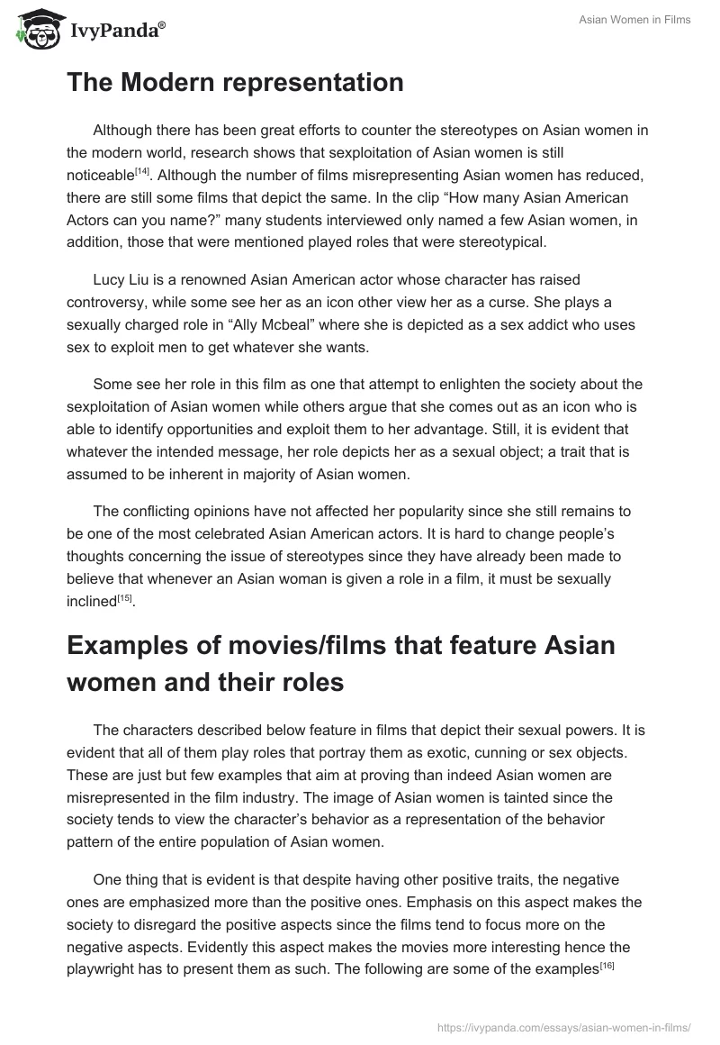 Asian Women in Films. Page 4