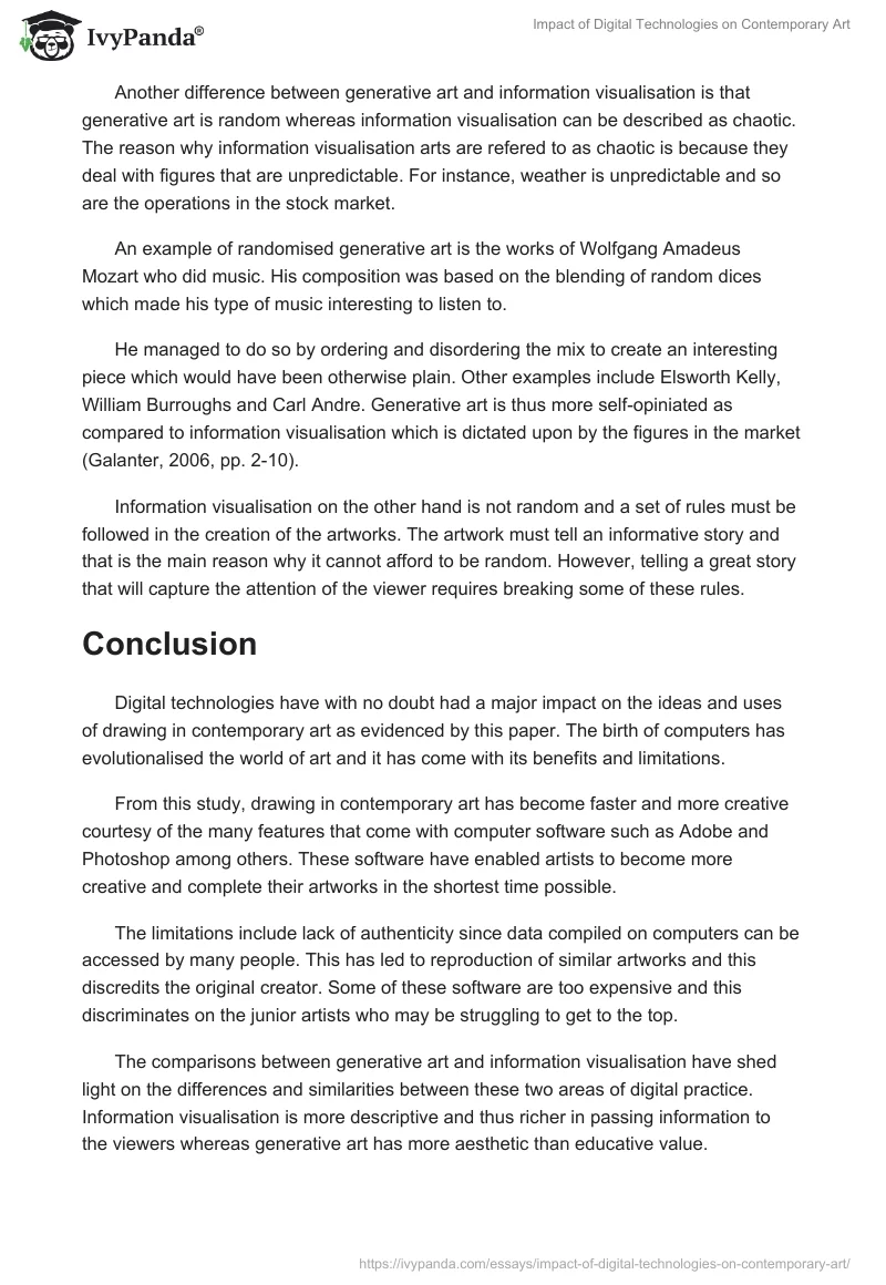 Impact of Digital Technologies on Contemporary Art. Page 5
