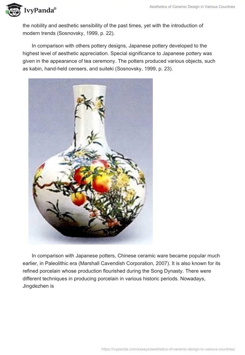 Aesthetics of Ceramic Design in Various Countries. Page 2