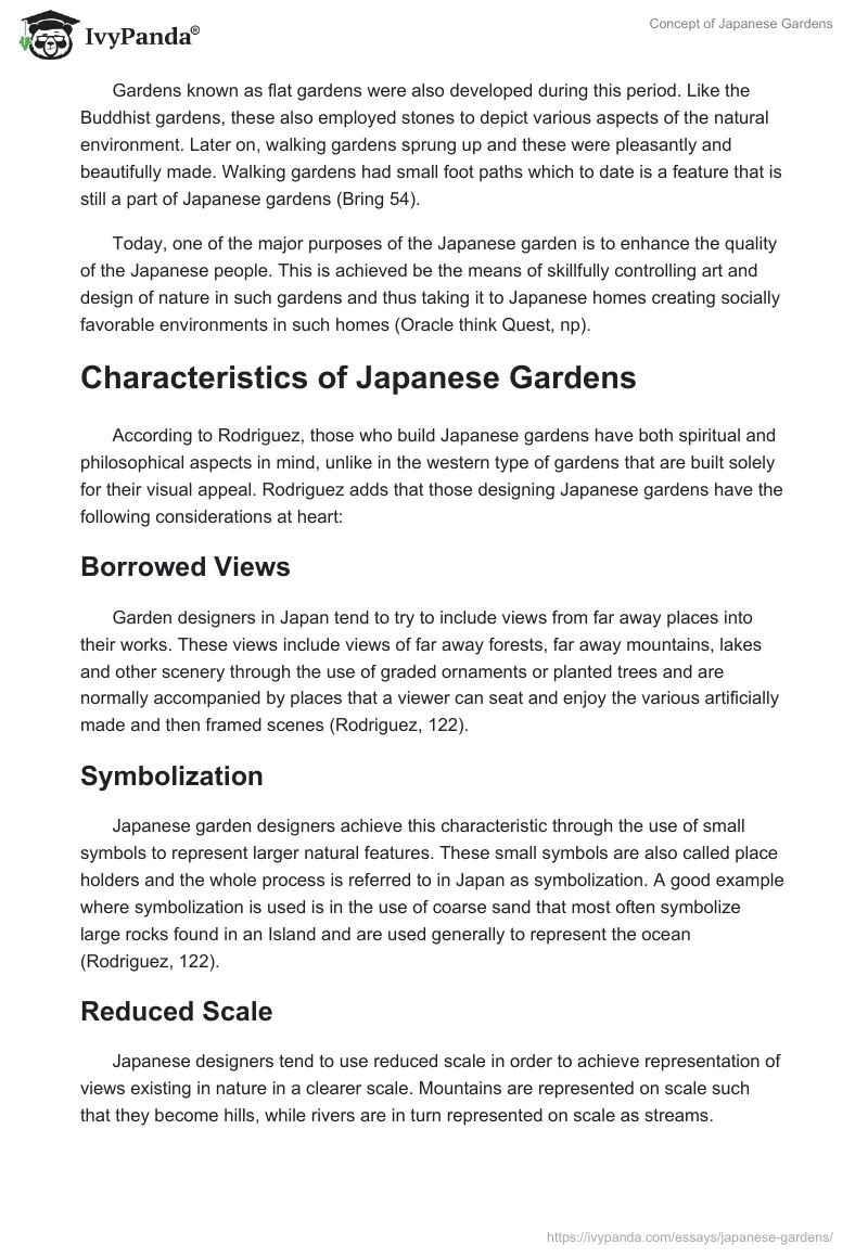 Concept of Japanese Gardens. Page 3