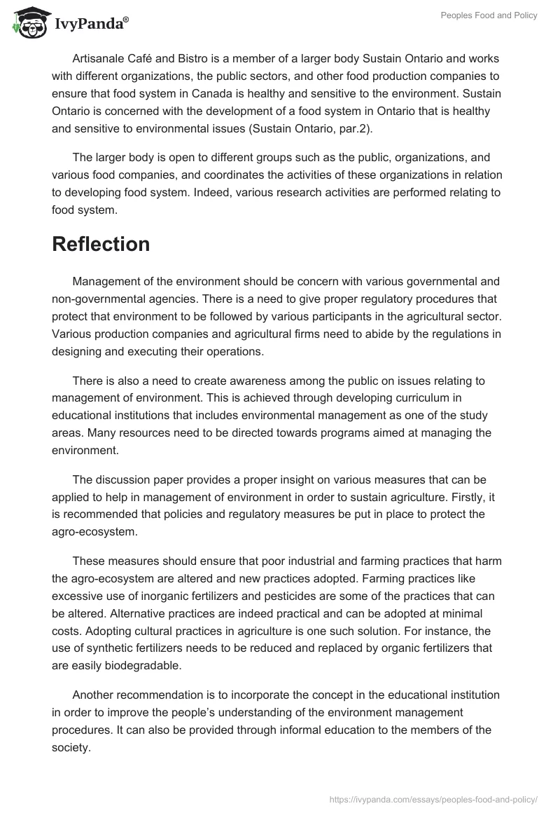 Peoples Food and Policy. Page 4