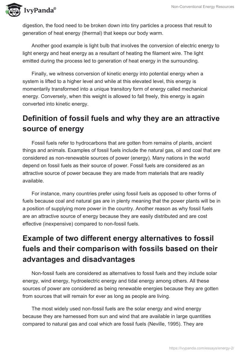 Non-Conventional Energy Resources. Page 2