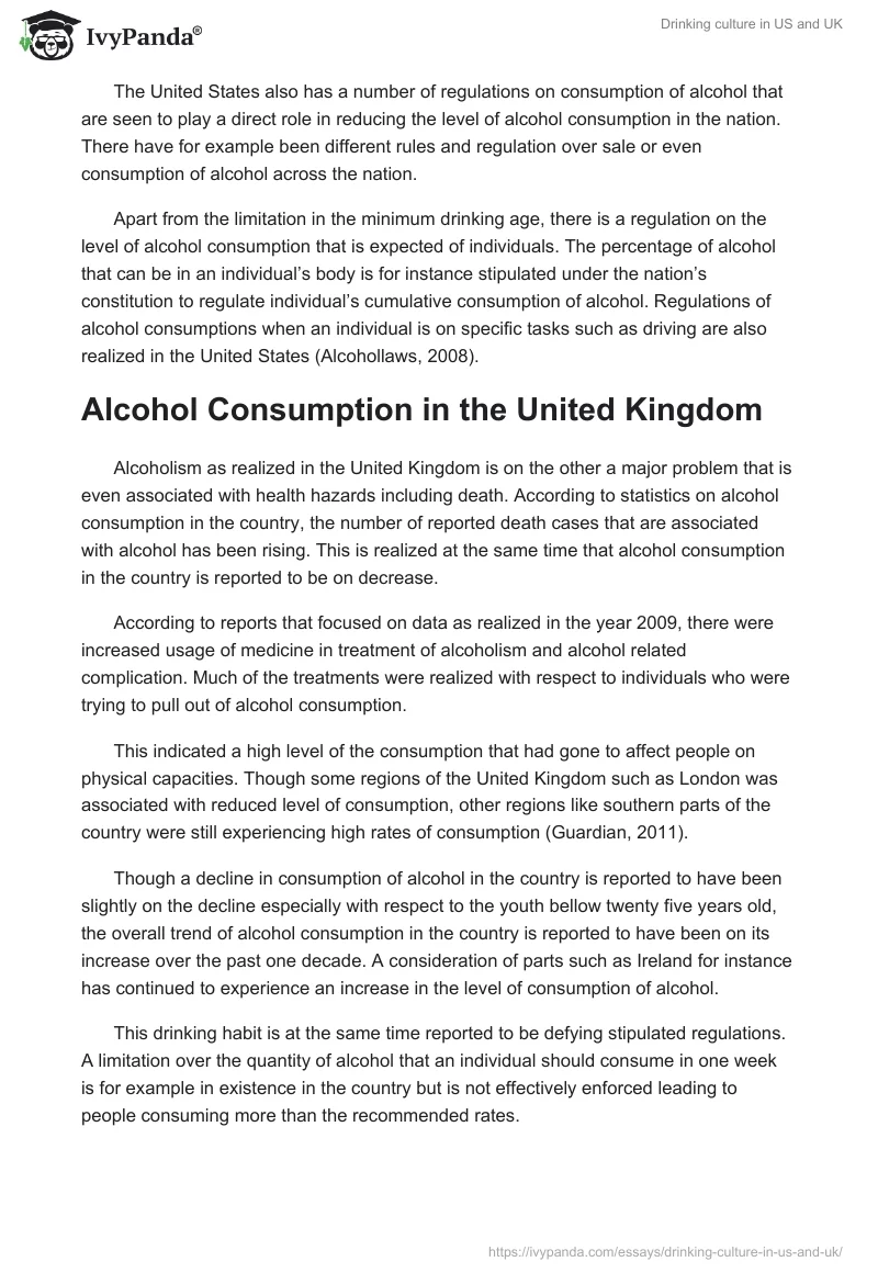 Drinking Culture in US and UK. Page 4