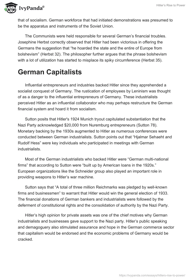 Hitler’s Rise to Power. Page 4