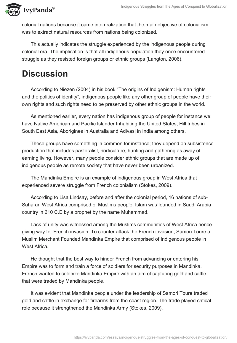Indigenous Struggles from the Ages of Conquest to Globalization. Page 2