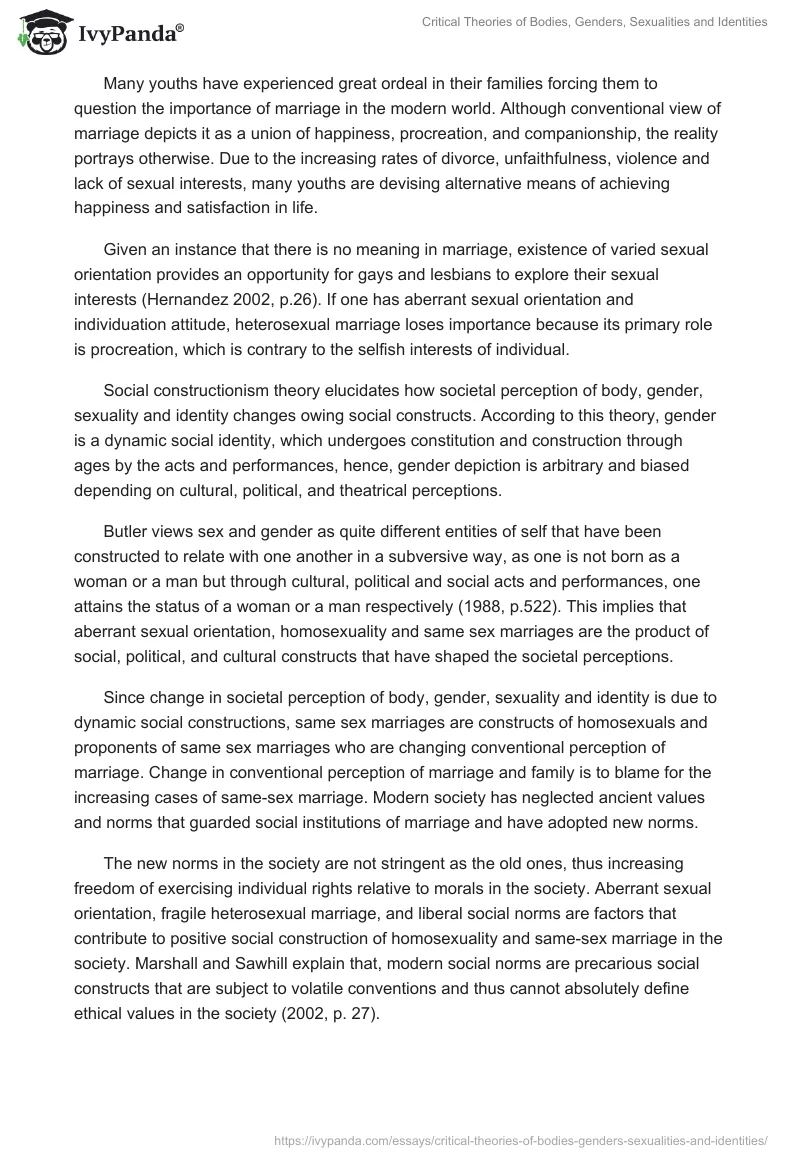 Critical Theories of Bodies, Genders, Sexualities and Identities. Page 5