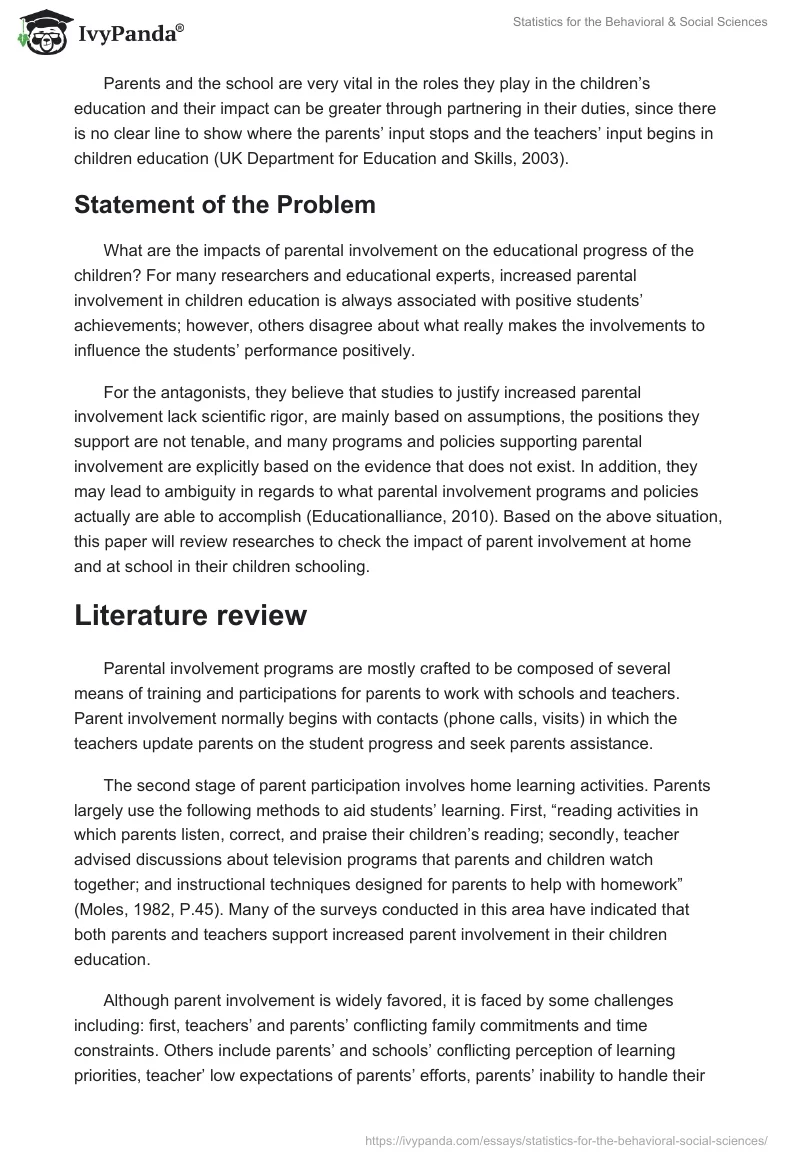 Statistics for the Behavioral & Social Sciences. Page 2