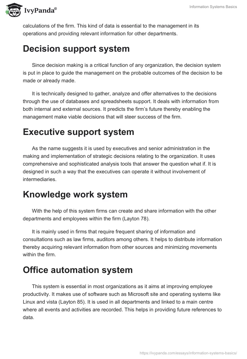 Information Systems Basics. Page 2