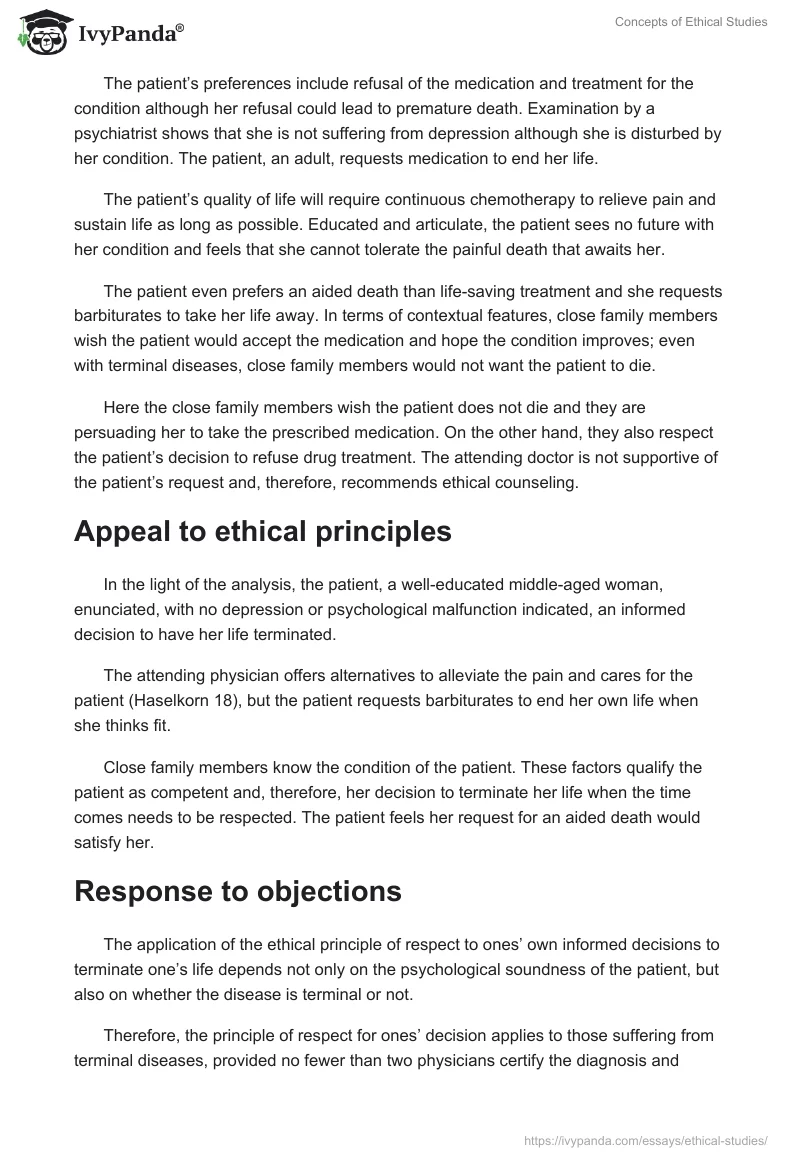 Concepts of Ethical Studies. Page 2