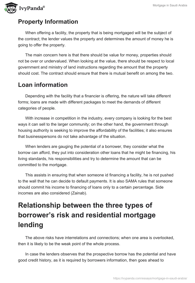 Mortgage in Saudi Arabia. Page 3