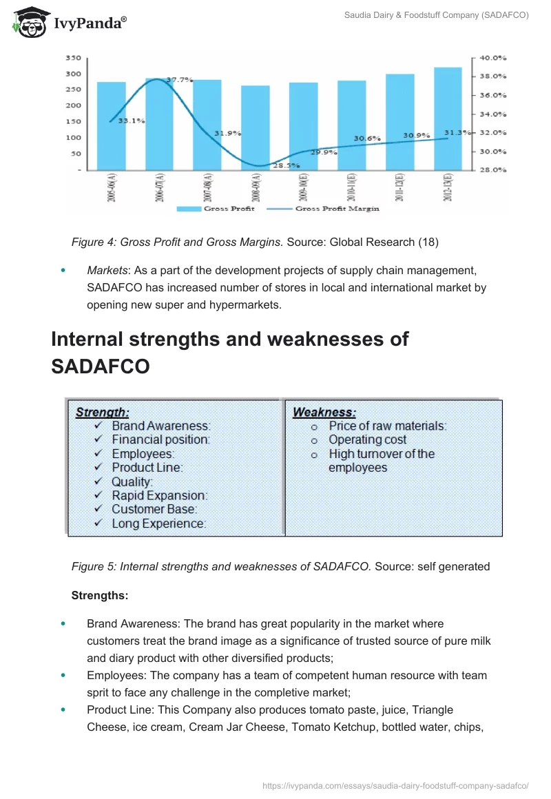 Saudia Dairy & Foodstuff Company (SADAFCO). Page 5