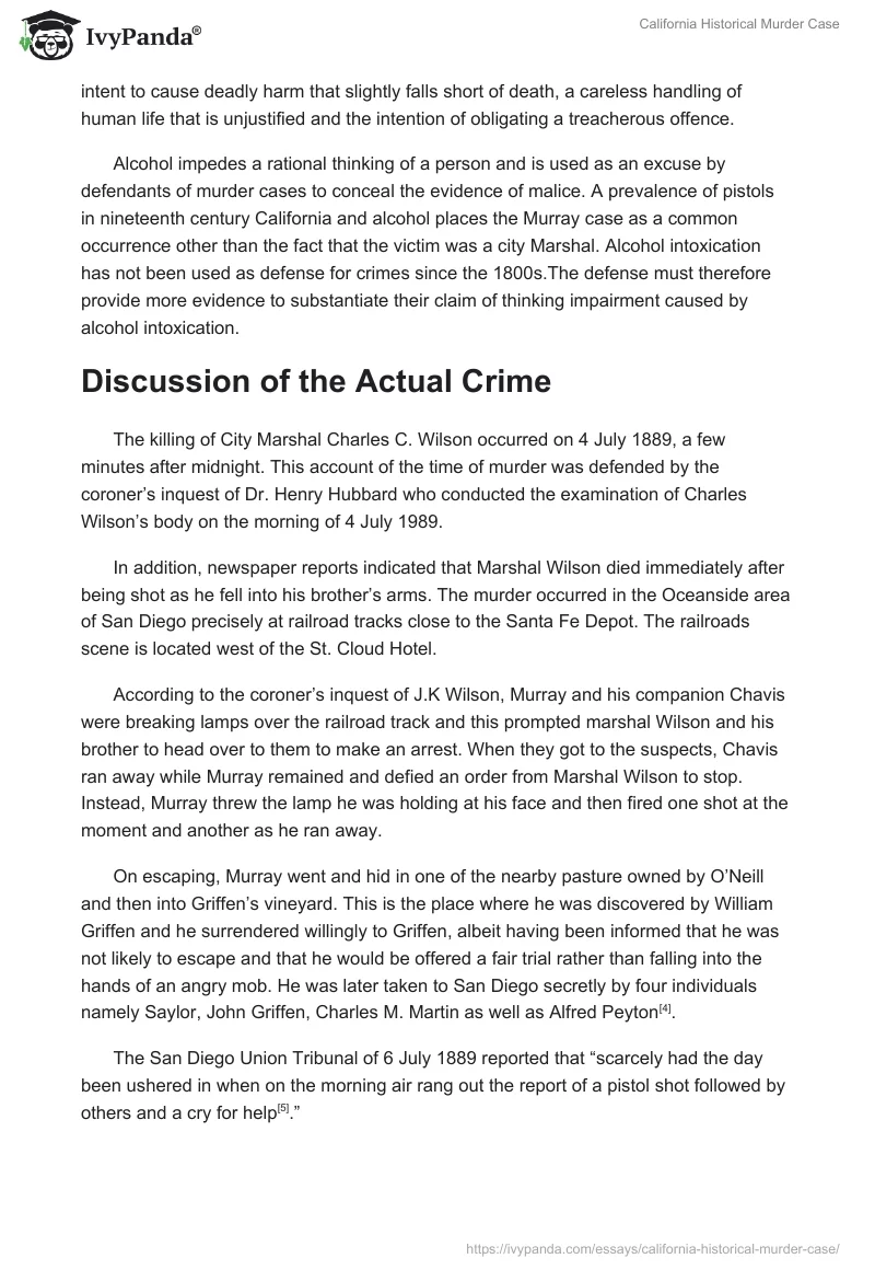 California Historical Murder Case. Page 2