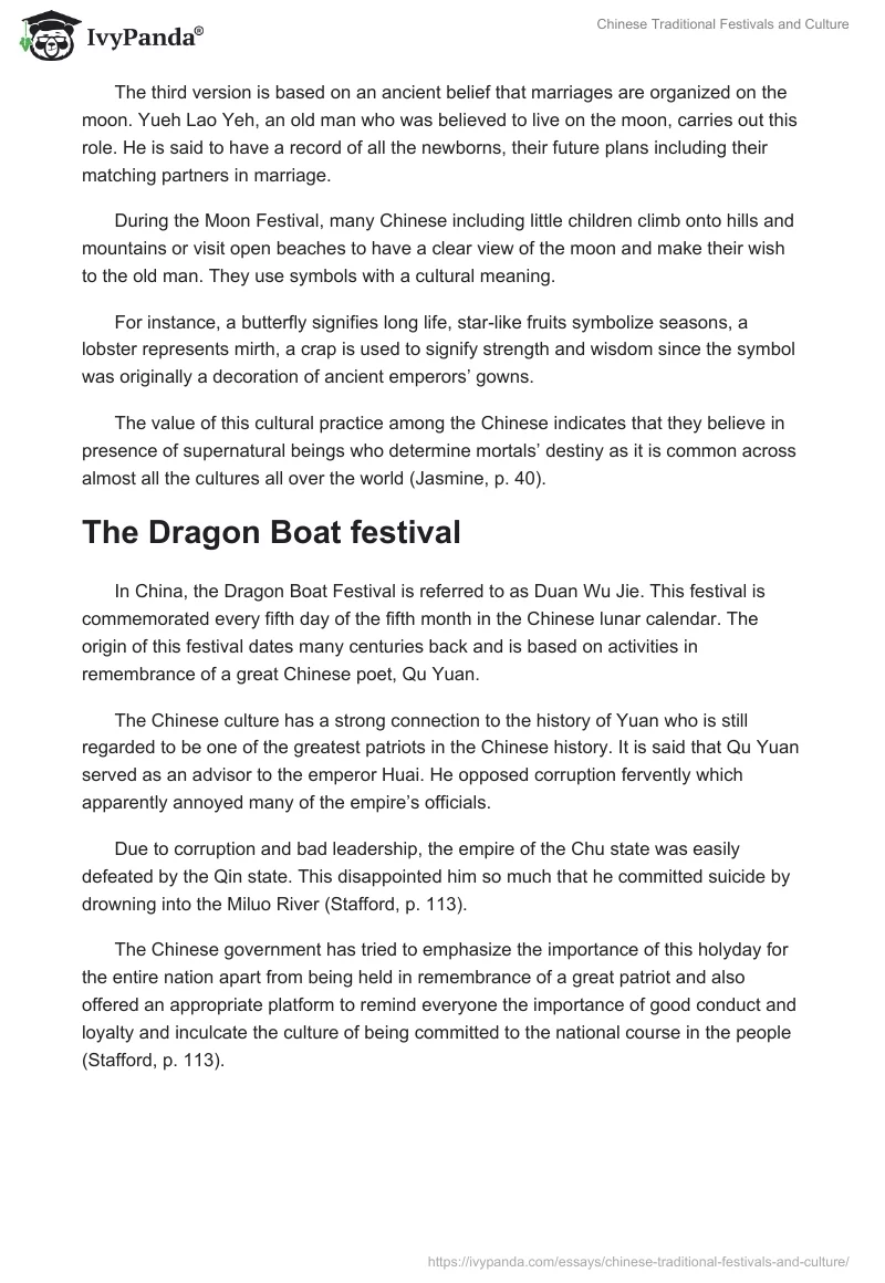 Chinese Traditional Festivals and Culture. Page 5