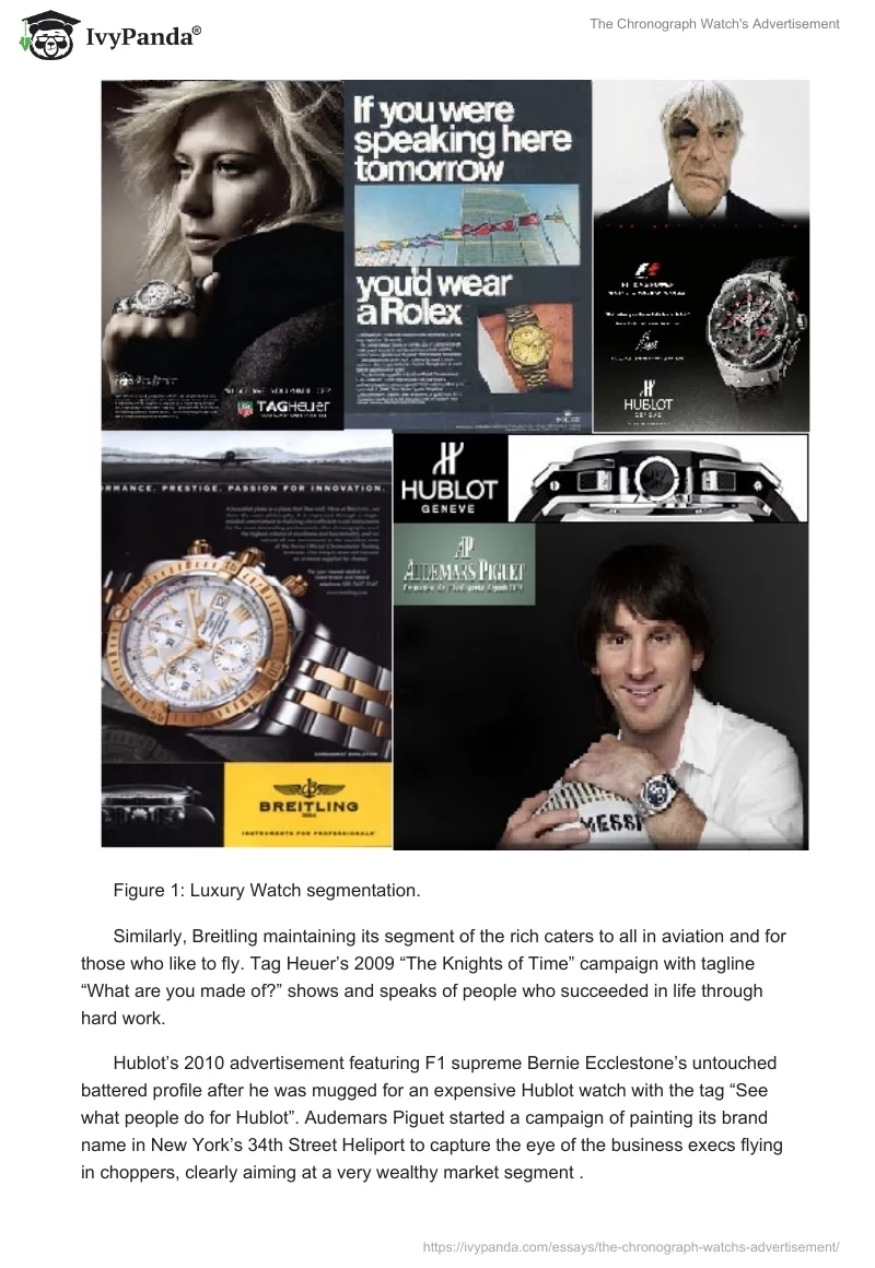 The Chronograph Watch's Advertisement. Page 3