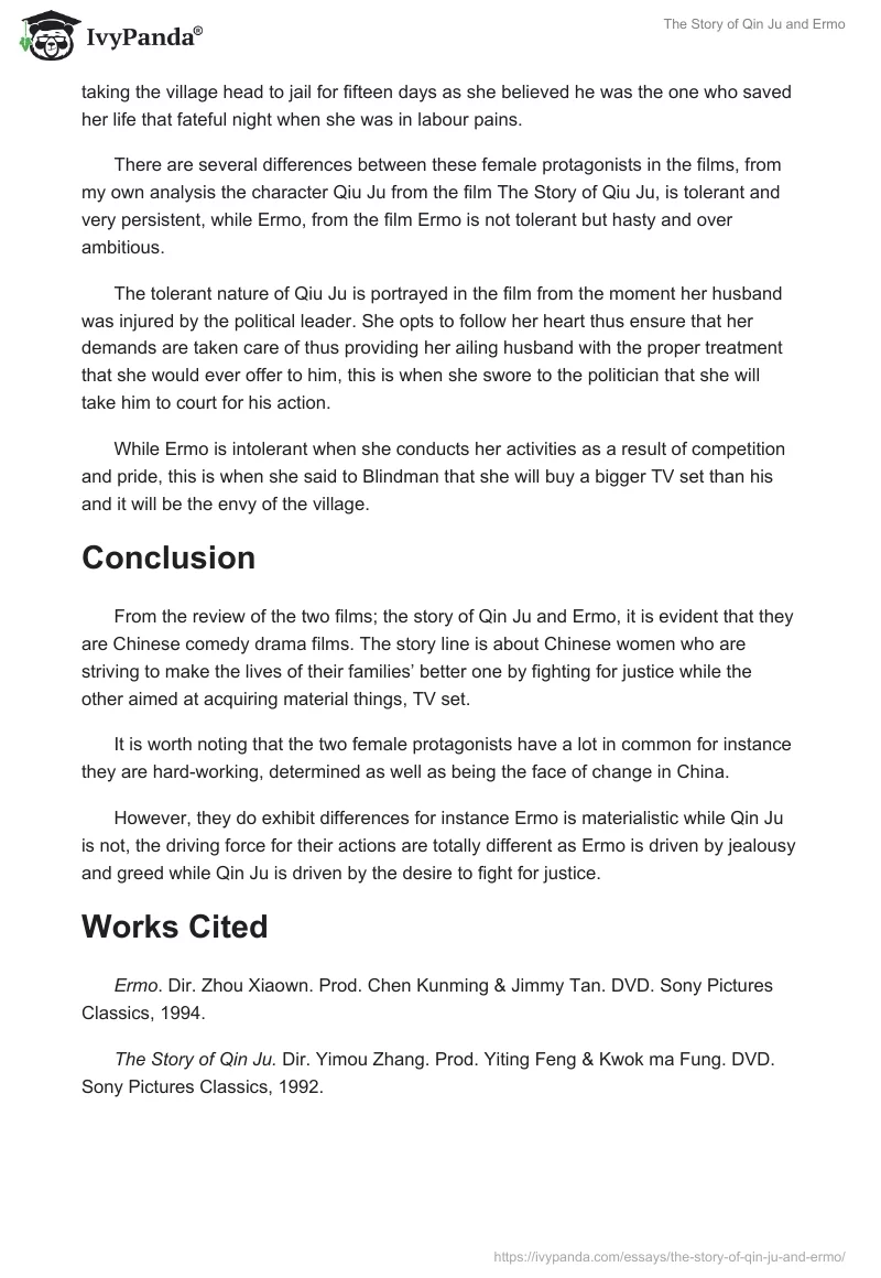The Story of Qin Ju and Ermo. Page 4