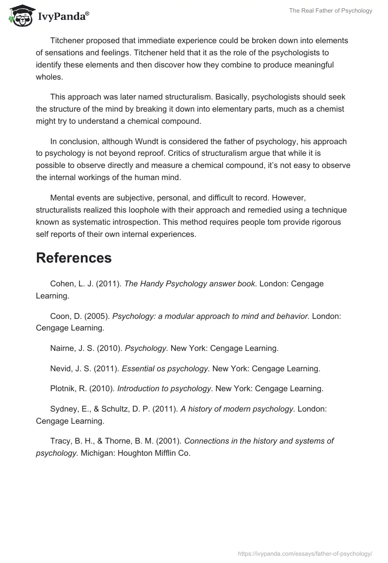 The Real Father of Psychology. Page 5