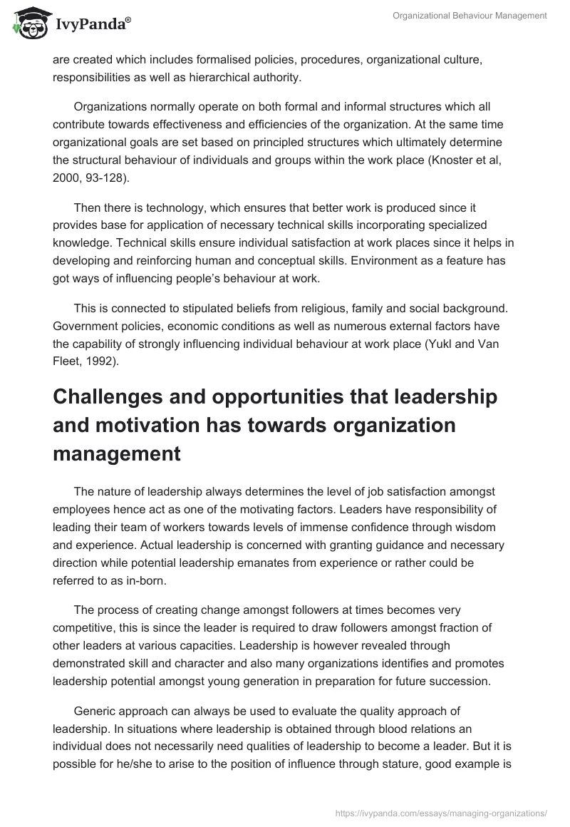 Management and Organizational Behavior. Page 2