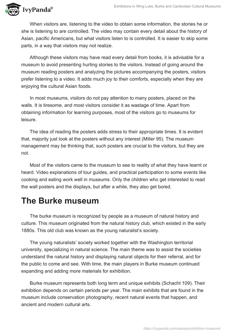 Exhibitions in Wing Luke, Burke and Cambodian Cultural Museums. Page 4