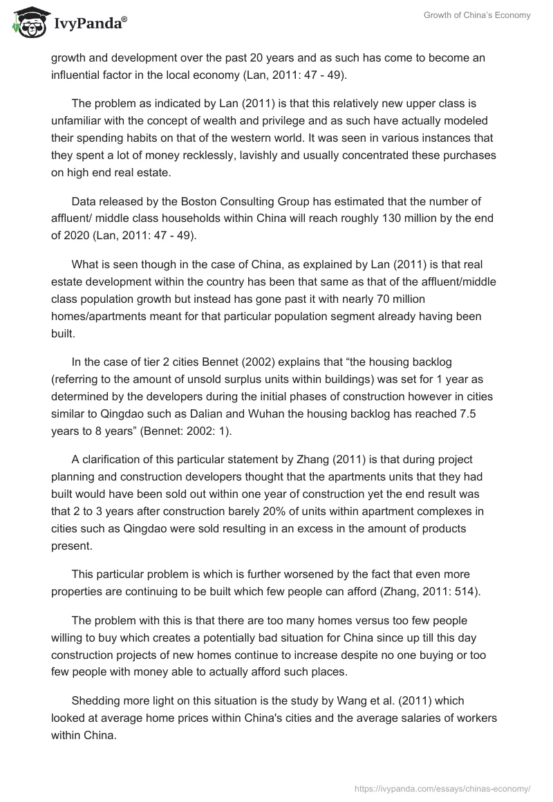 Growth of China’s Economy. Page 2