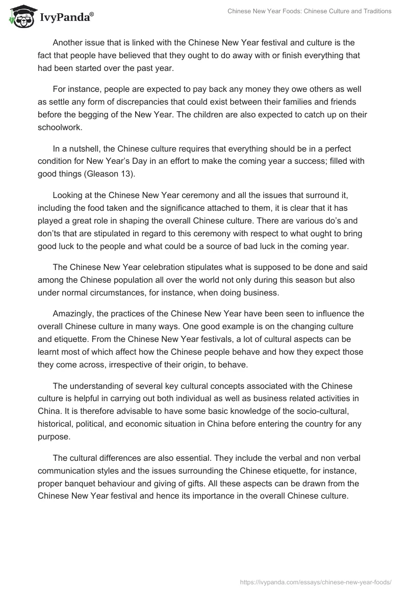 Chinese New Year Foods: Chinese Culture and Traditions. Page 5