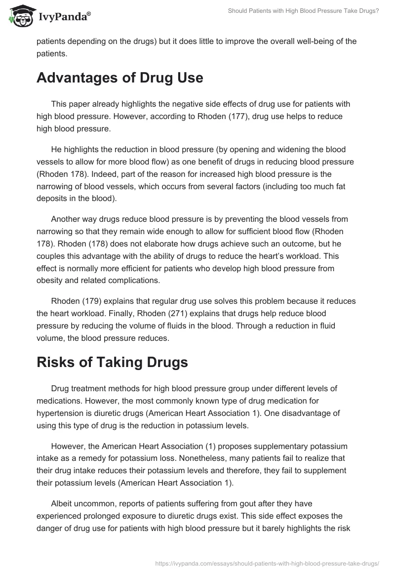 Should Patients With High Blood Pressure Take Drugs?. Page 3