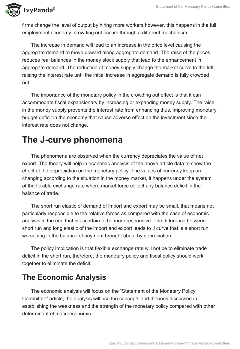 Statement of the Monetary Policy Committee. Page 3