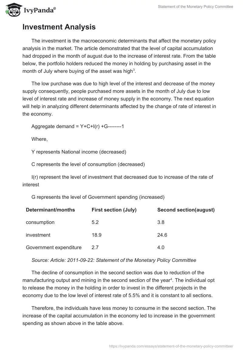 Statement of the Monetary Policy Committee. Page 4