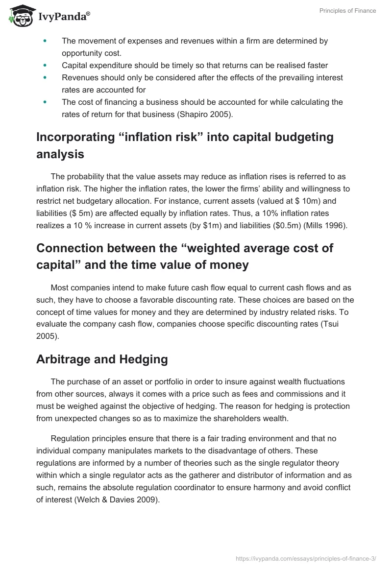 Principles of Finance. Page 3