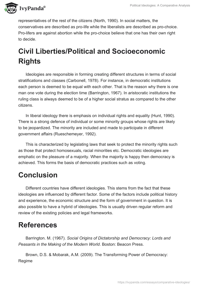 Political Ideologies: A Comparative Analysis. Page 3