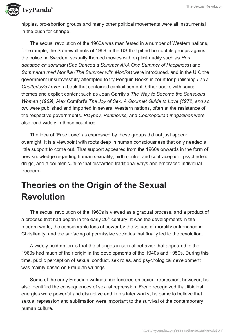 The Sexual Revolution. Page 2