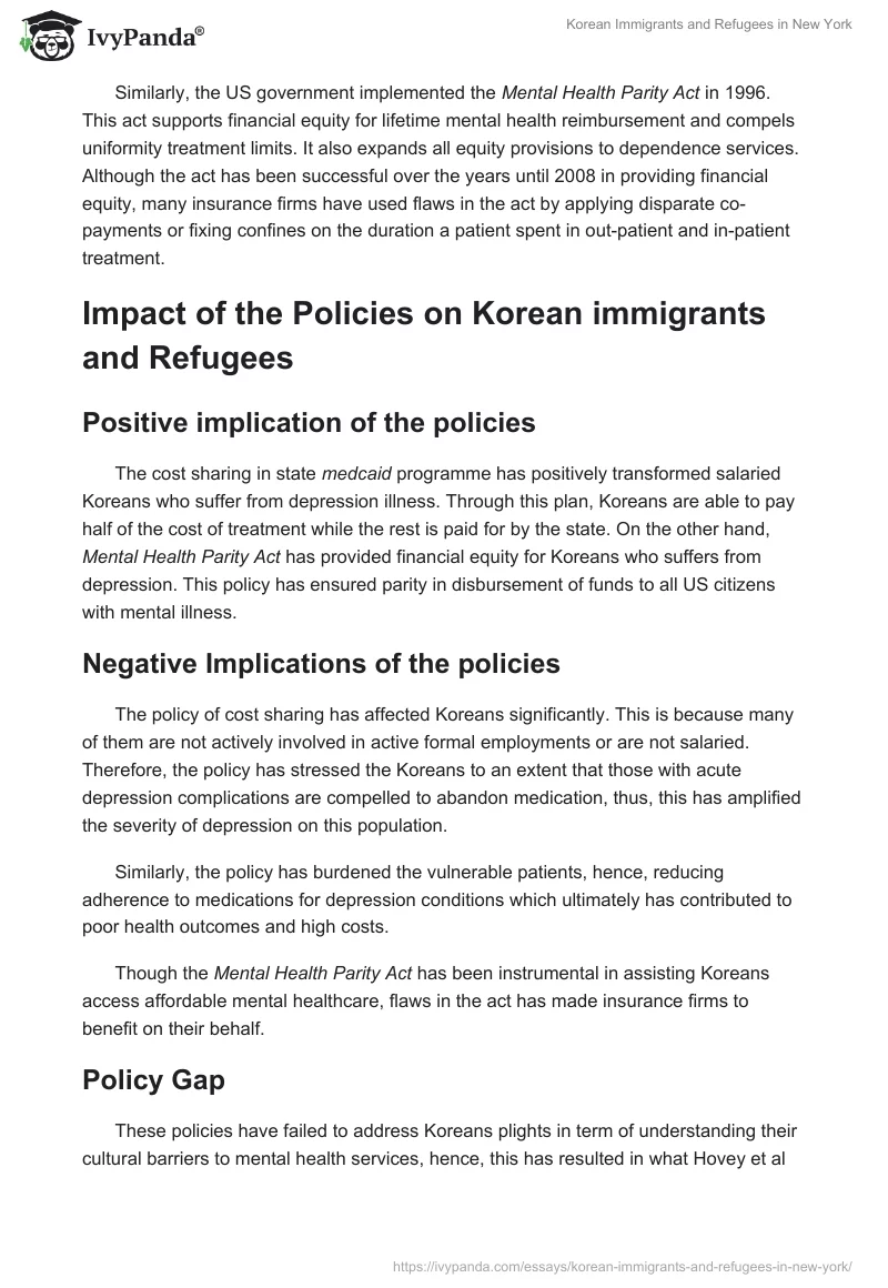 Korean Immigrants and Refugees in New York. Page 4