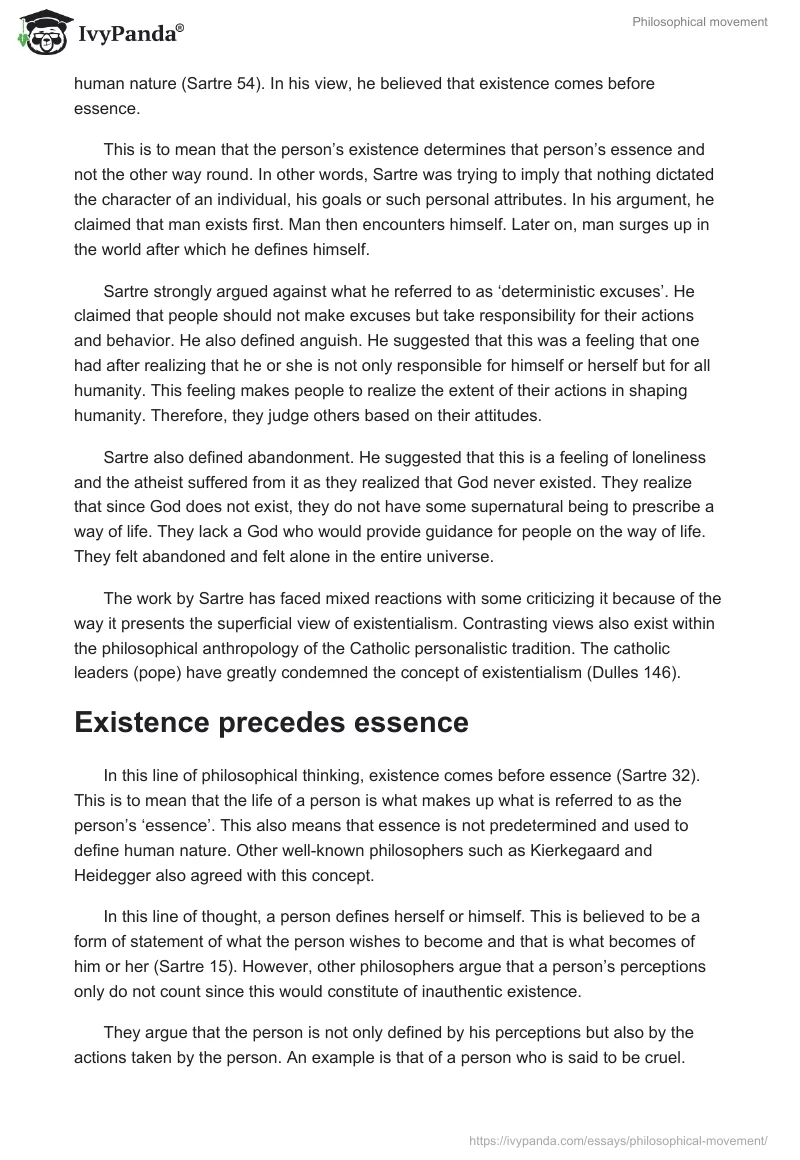 Philosophical movement. Page 2