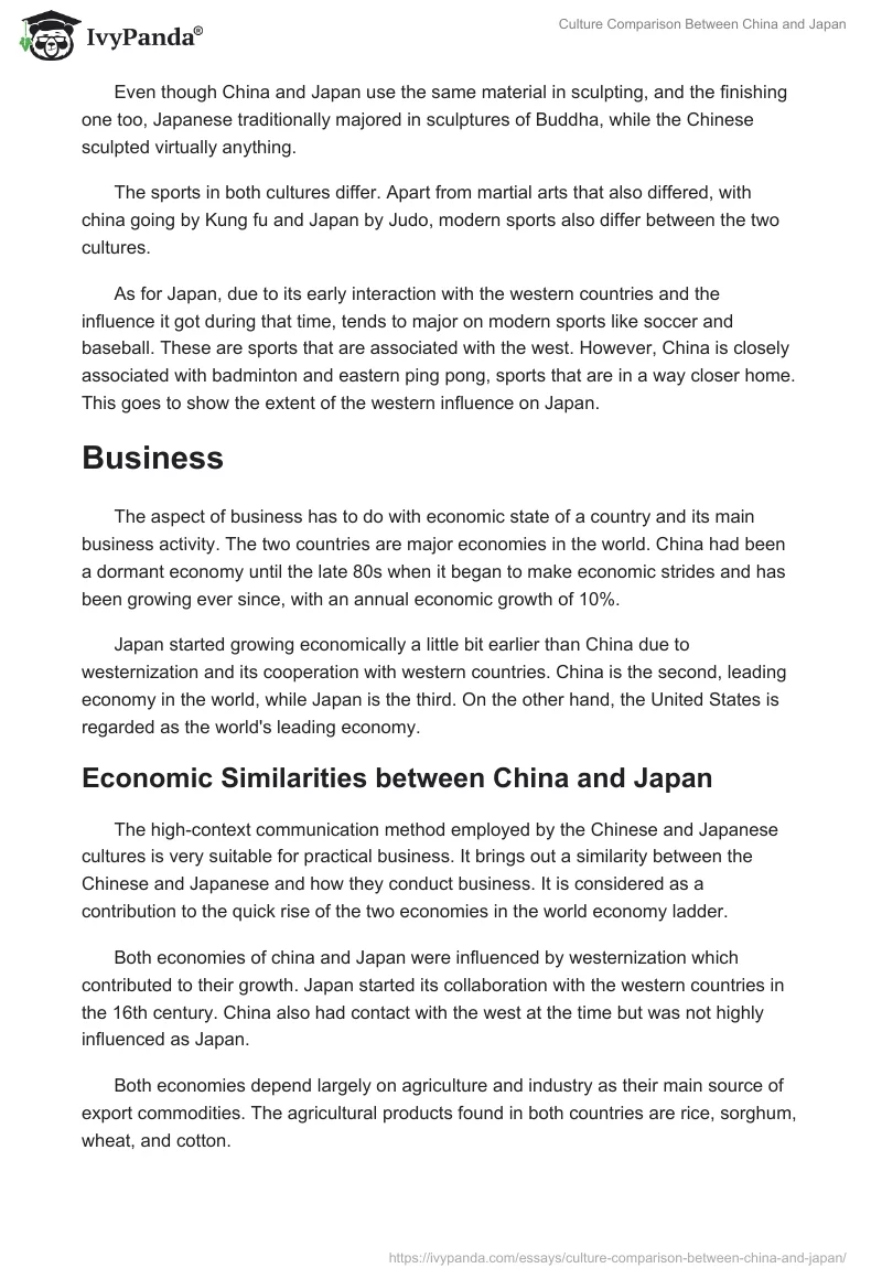 Culture Comparison Between China and Japan. Page 5