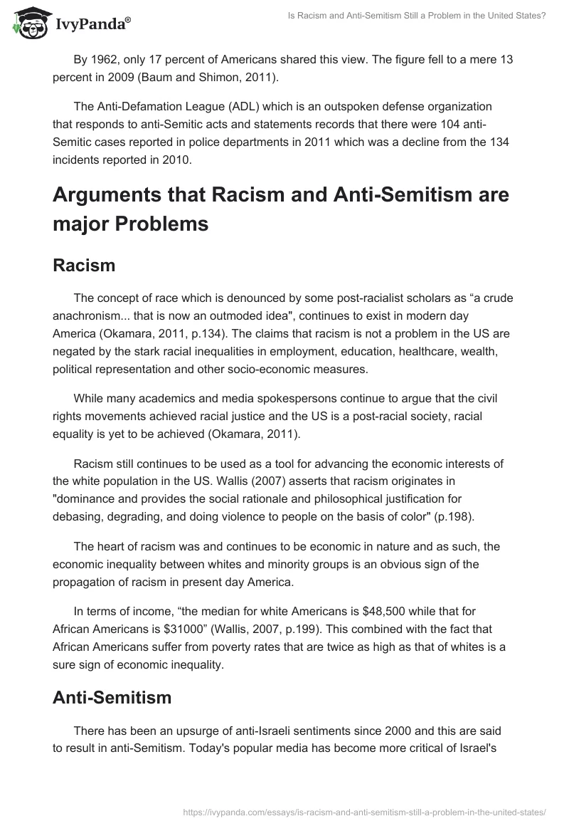 Is Racism and Anti-Semitism Still a Problem in the United States?. Page 4