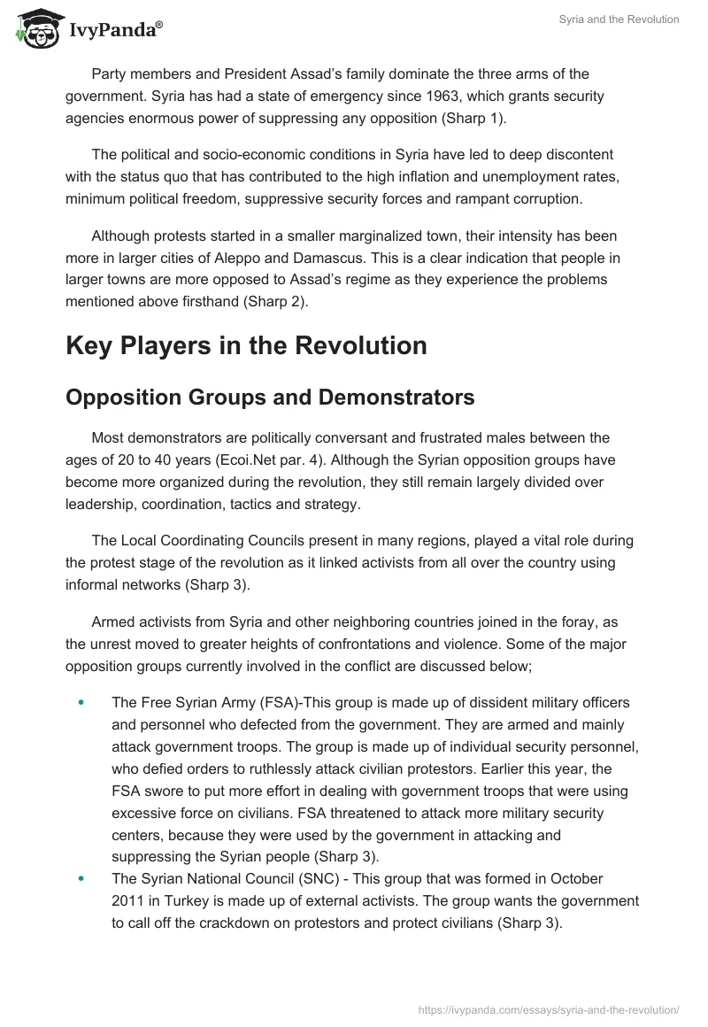 Syria and the Revolution. Page 2