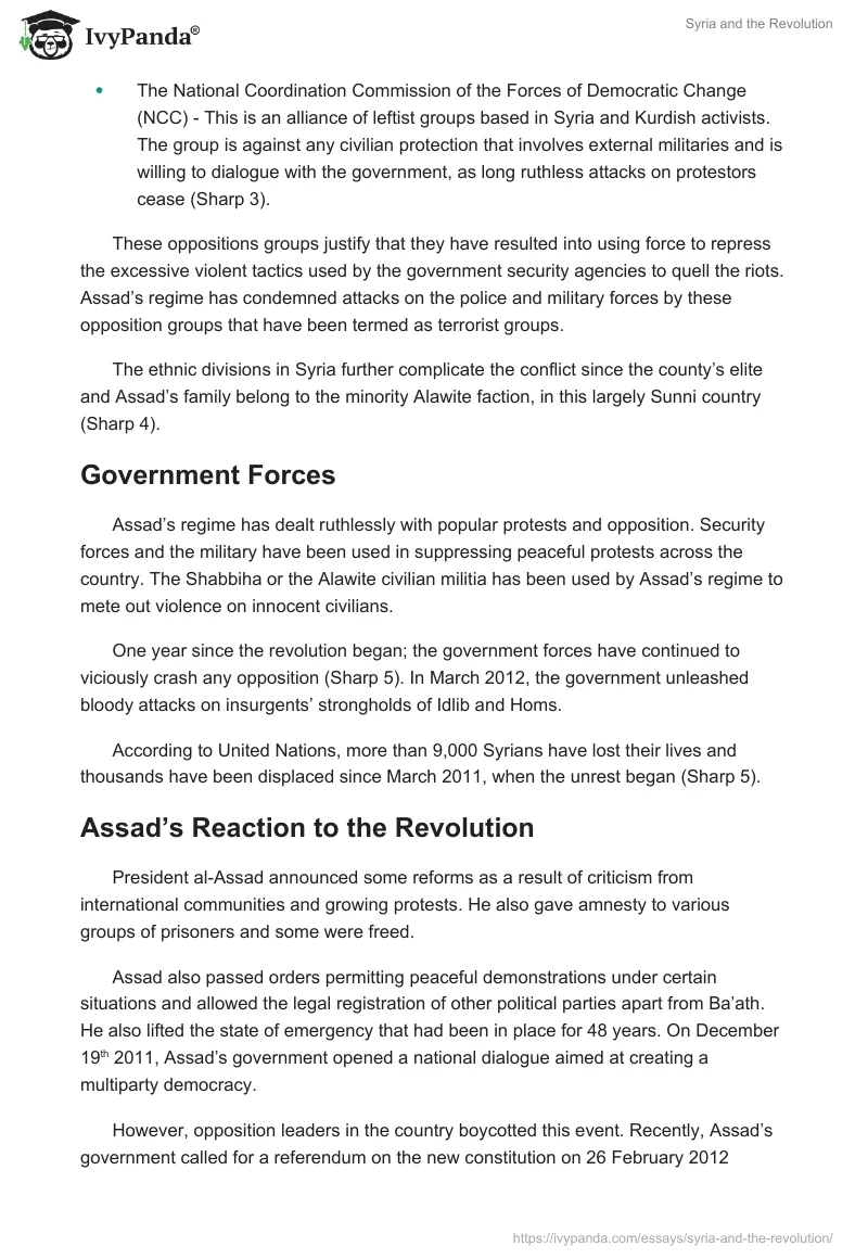 Syria and the Revolution. Page 3