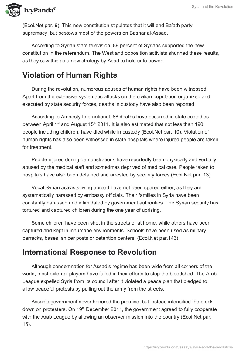 Syria and the Revolution. Page 4