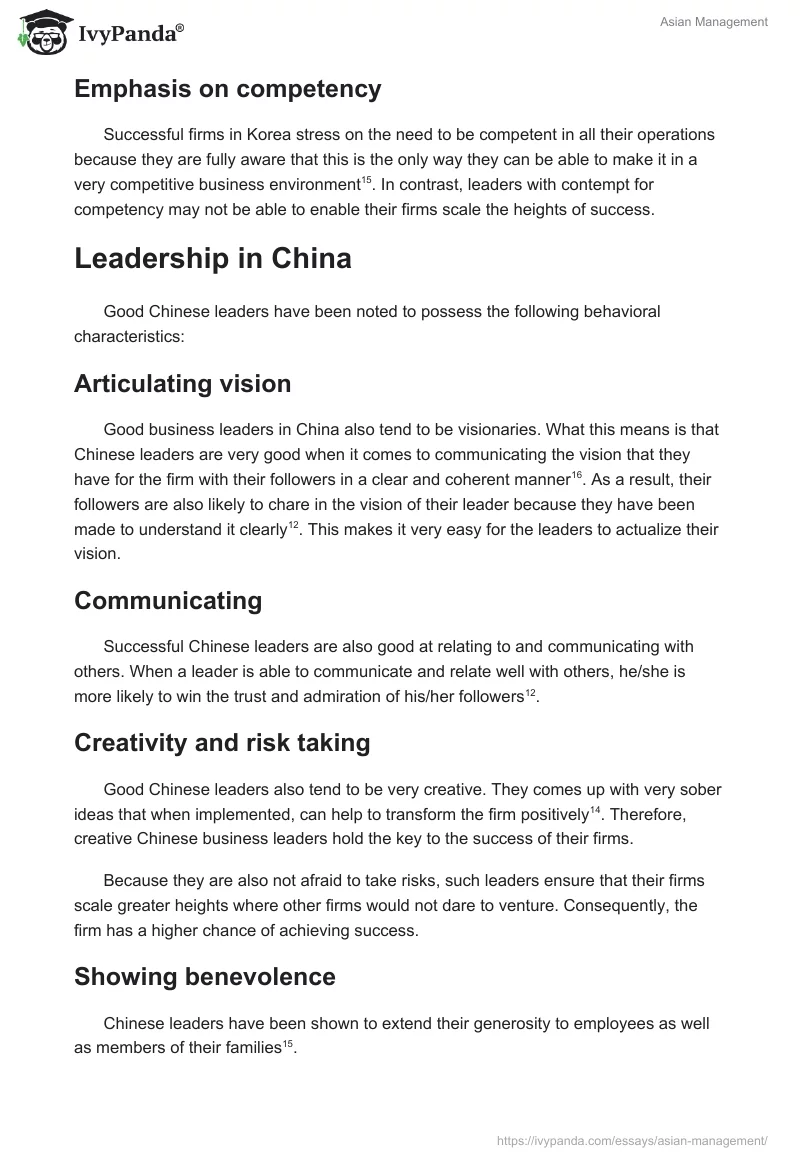 Asian Management. Page 4