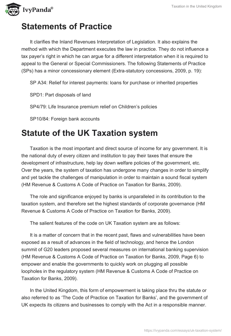 Taxation in the United Kingdom. Page 4