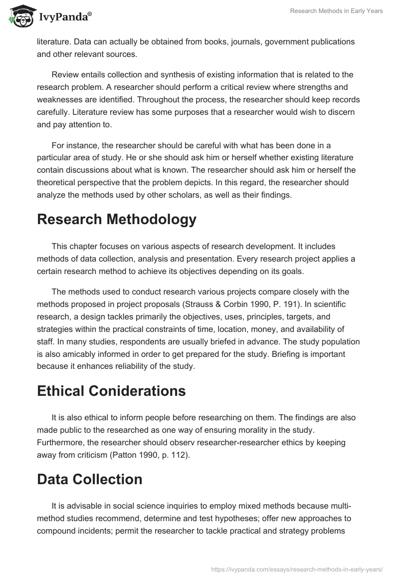 Research Methods in Early Years. Page 4