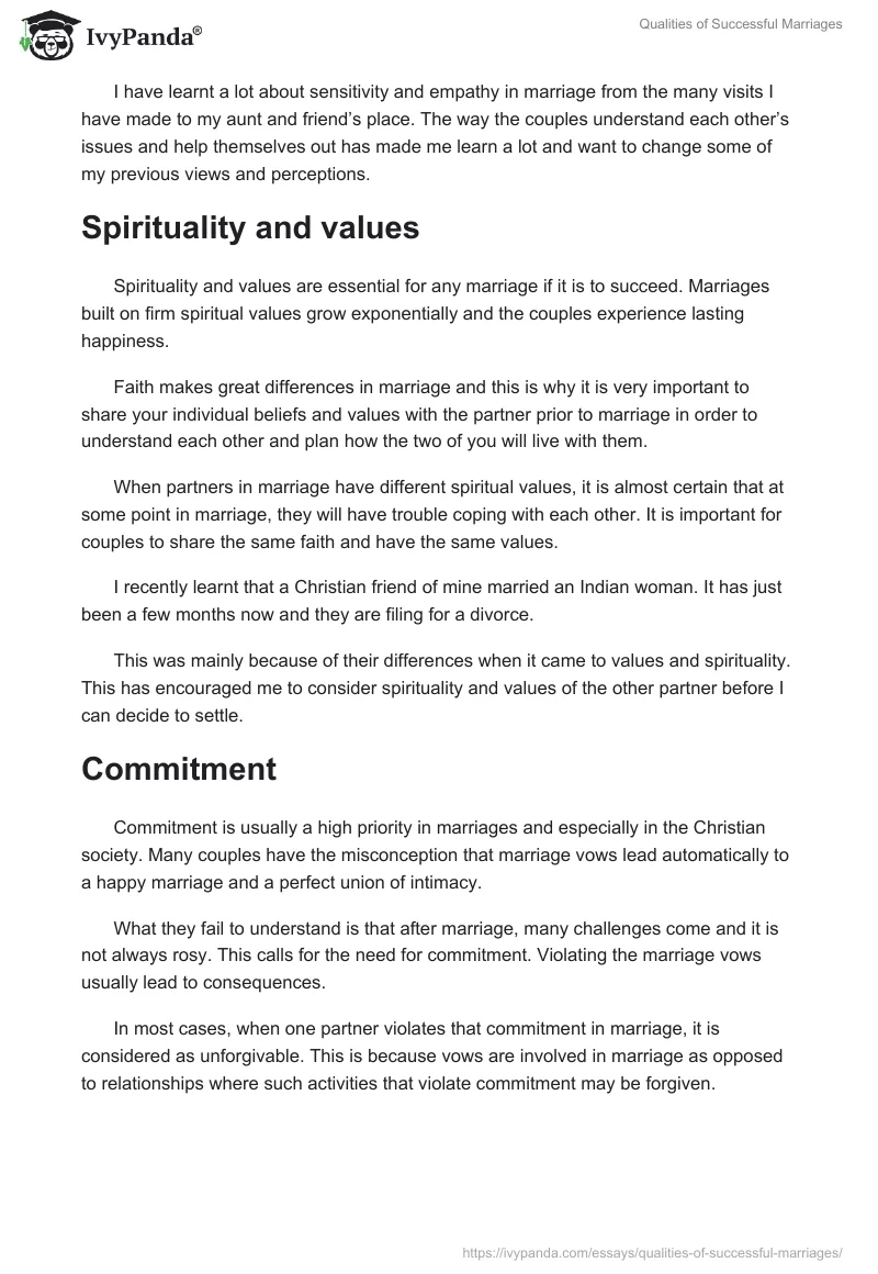 Qualities of Successful Marriages. Page 2